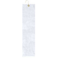 Mid Weight Velour Golf Towel - Trifolded (White Imprinted)